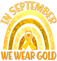 In September We Wear Gold Childhood Cancer Awareness Trucker Hat